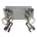 Spotbalken Kalea Metallic, 73W, 10,5 x 22 cm, Metall Deckenspots
