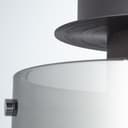 Deckenleuchte Benett 2 Braun, 60W, 21,5 x 20 cm, Glas Deckenleuchte