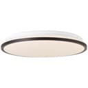 Deckenleuchte Iva 1 Schwarz, 24W, 7 x 39,5 cm, Kunststoff LED-Deckenleuchte