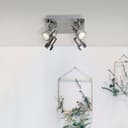 Spotbalken Kalea Metallic, 73W, 10,5 x 22 cm, Metall Deckenspots