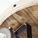 Spotrondell Dilara 4 Braun, 5W, 17,5 x 28 cm, Holz Strahler