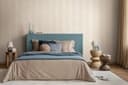 Icke-vävd tapet ränder modern, klassisk, shabby chic i beige 