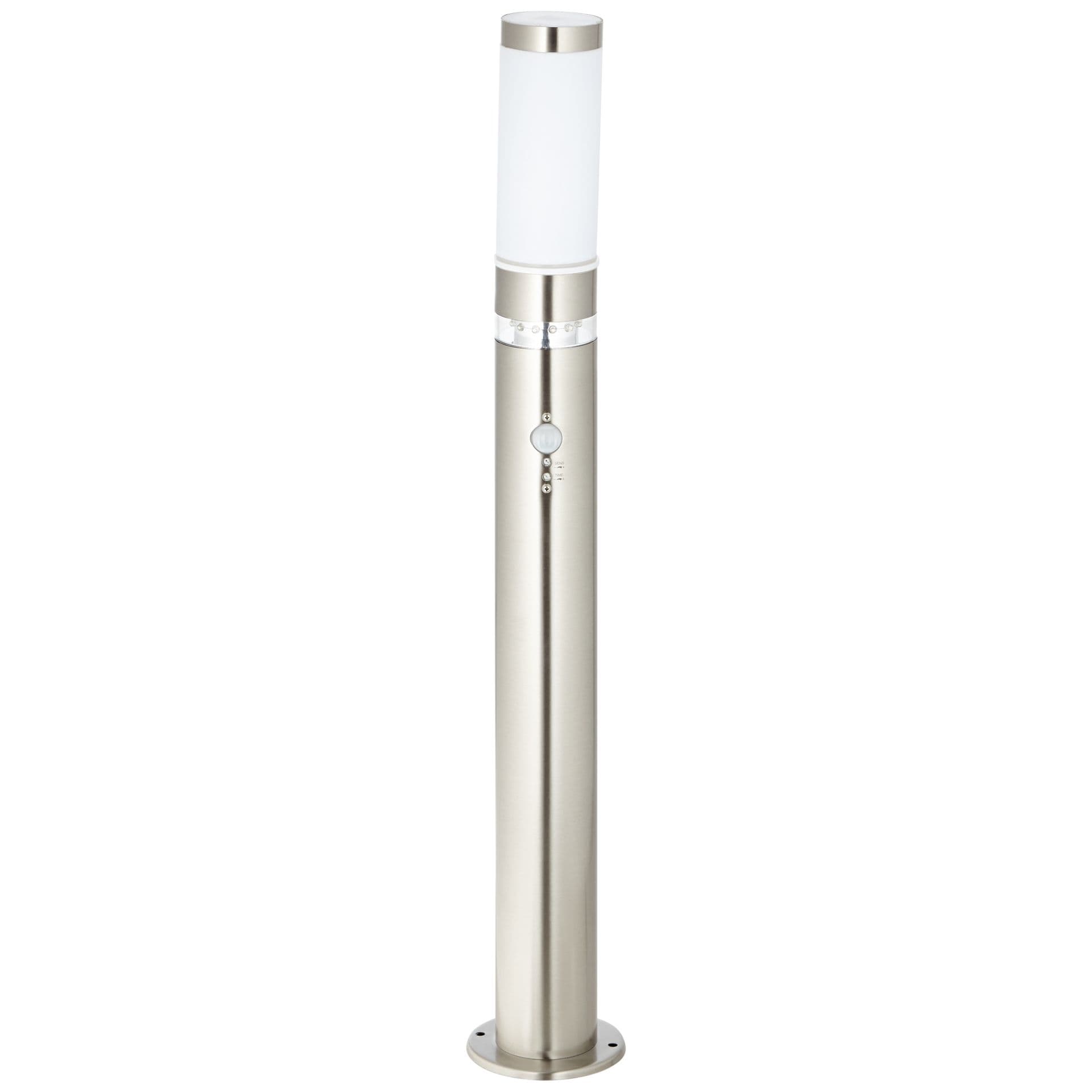 Außenstandleuchte Carlo 4 Metallic, 0W, 77,5 x 11,9 cm, Kunststoff Außenlampe
