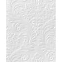 Anaglypta® High Trad Luxury texturerad vinyltapet, målningsbar, vit