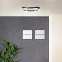 Deckenleuchte Leopold 3 Braun, 24W, 5,5 x 39 cm, Holz Moderne led-deckenleuchte