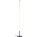 Stehleuchte Anabelle 3 Braun, 14W, 120,4 x 16 cm, Holz Led stehleuchte