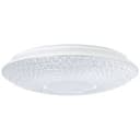 Deckenleuchte Luke 1 Metallic, 24W, 9,5 x 42 cm, Kunststoff Deckenlampe