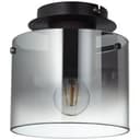 Deckenleuchte Benett 2 Braun, 60W, 21,5 x 20 cm, Glas Deckenleuchte