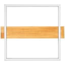 Deckenleuchte Layla 2 Braun, 24W, 4,6 x 40 cm, Holz Lampe