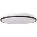 Deckenleuchte Iva 1 Schwarz, 24W, 7 x 39,5 cm, Kunststoff LED-Deckenleuchte