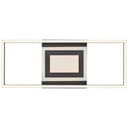 Deckenleuchte Benedikt 1 Schwarz, 24W, 4 x 55 cm, Metall Lampe