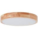 Wand- und Deckenleuchte Niklas 4 Braun, 22W, 8 x 39 cm, Holz Innenleuchte