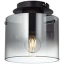 Deckenleuchte Benett 2 Braun, 60W, 21,5 x 20 cm, Glas Deckenleuchte