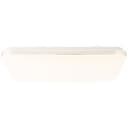 Wand- und Deckenleuchte Amelie Silber, Weiss, 48W, 6 x 54 cm, Kunststoff Deckenlampe