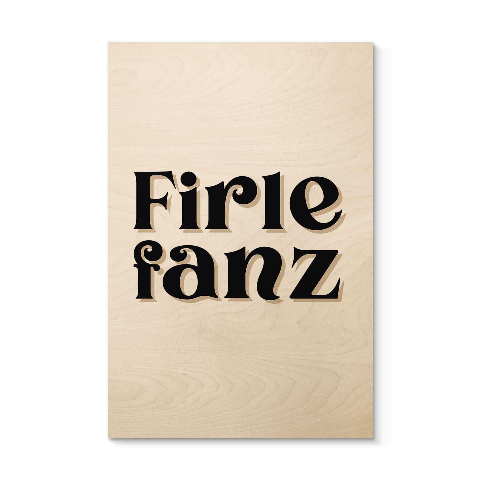 Träposter Firlefanz