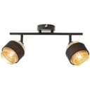 Spotrohr Ilsa 1 Gold, 28W, 16,9 x 50,3 cm, Metall Lampe