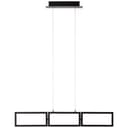 Pendelleuchte Mats 4 Schwarz, 34W, 120 x 80,5 cm, Kunststoff Pendellampe