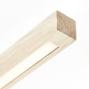 Deckenleuchte Anabelle 1 Braun, 14W, 62 x 6,5 cm, Holz LED-Lampe
