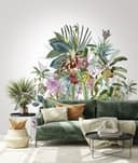Fototapet med motiv Tropisk botanisk blandning med exotiska växter 3,4 x 2,65 m