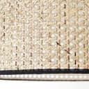 Bogenstandleuchte Toni 7 Beige, 42W, 200 x 160 cm, Rattan Innenleuchte
