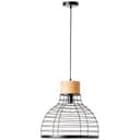 Pendelleuchte Annelie 6 Braun, 52W, 135 x 47 cm, Holz Pendellampe