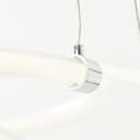 Pendelleuchte Mariam Metallic, 60W, 150 x 79,1 cm, Metall Pendelleuchte