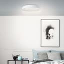 Wand- und Deckenleuchte Aurora 2 Metallic, 30W, 6,5 x 48,5 cm, Kunststoff Lampe
