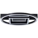 Deckenleuchte Marlies 2 Schwarz, 30W, 6 x 37 cm, Metall Glitzereffekt