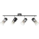 Spotrohr Aiden 2 Grau, 40W, 23,5 x 74,5 cm, Metall Deckenleuchte