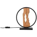Tischleuchte Elea 1 Braun, 7W, 27,8 x 8,5 cm, Holz Lampe