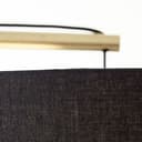 Bogenstandleuchte Alisa 2 Gold, 10W, 192,5 x 160 cm, Textil Lampe