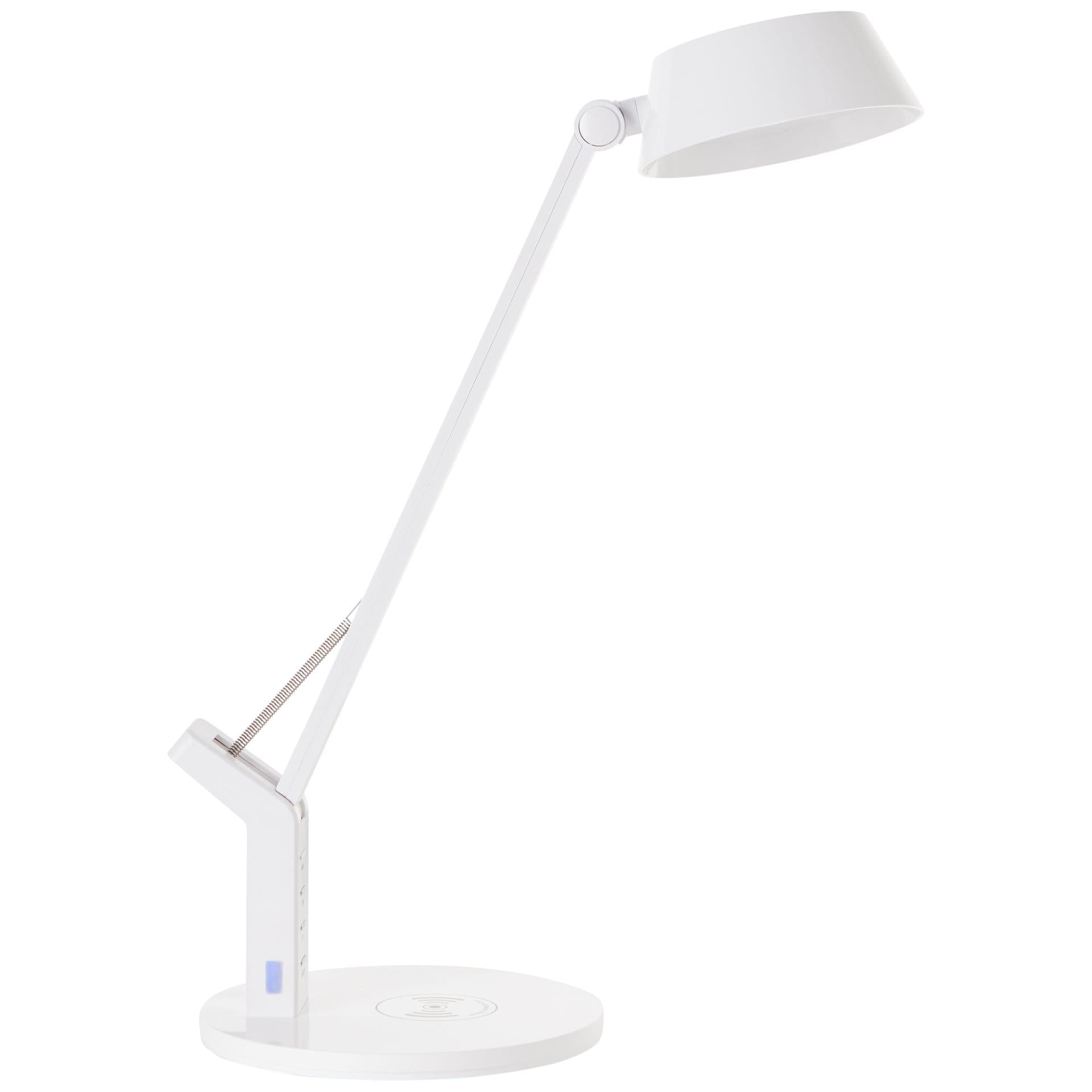 Tischleuchte Julius 1 Weiss, 8W, 52 x 17,1 cm, Kunststoff Innenleuchte