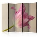 Paravent Raumteiler -  Rosa Orchidee , 5-teilig - 225x172 cm