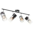Spotrohr Aiden 2 Grau, 40W, 23,5 x 74,5 cm, Metall Deckenleuchte