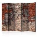 Paravent Raumteiler -  Brich die Mauer, 3-teilig