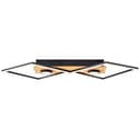 Deckenleuchte Vincent 2 Braun, 32W, 6,2 x 70,7 cm, Holz Lampe