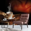 Kaffe 3 Fototapet - 288x260 cm