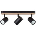 Spotbalken Luca Braun, 10W, 14,5 x 40,5 cm, Bambus Lampe