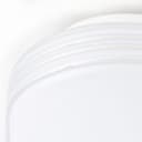 Wand- und Deckenleuchte Amelie Silber, Weiss, 48W, 6 x 54 cm, Kunststoff Deckenlampe