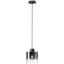 Pendelleuchte Benett 3 Braun, 60W, 120 x 20 cm, Glas Pendelleuchte