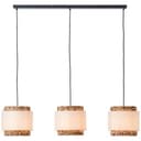 Pendelleuchte Till 9 Braun, 60W, 120 x 110 cm, Textil Lampe