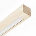 Deckenleuchte Anabelle 1 Braun, 14W, 62 x 6,5 cm, Holz LED-Lampe