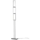 Stehleuchte Sia 2 Metallic, 28W, 157 x 27 cm, Metall Stehlampe