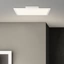 Deckenleuchte Constantin 1 Weiss, 24W, 5 x 39,5 cm, Kunststoff Led panel