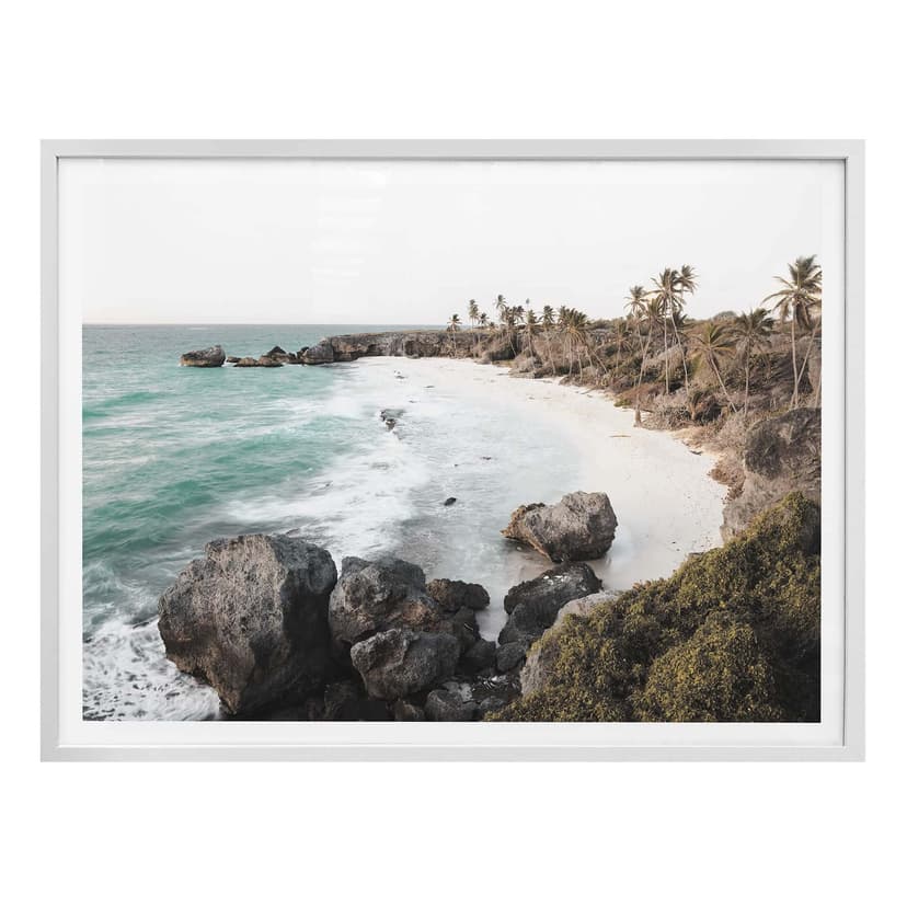 Poster Colombo - Strand på Barbados - landskap