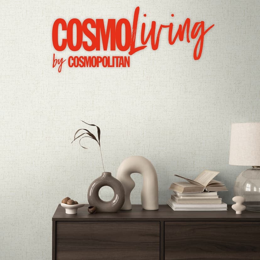 COSMOPOLITAN tapet vit fläckig med struktur elegant Icke-vävd tapet sovrum