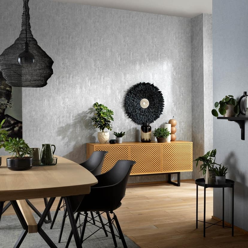 Erismann non-woven tapet Casual Chic grå