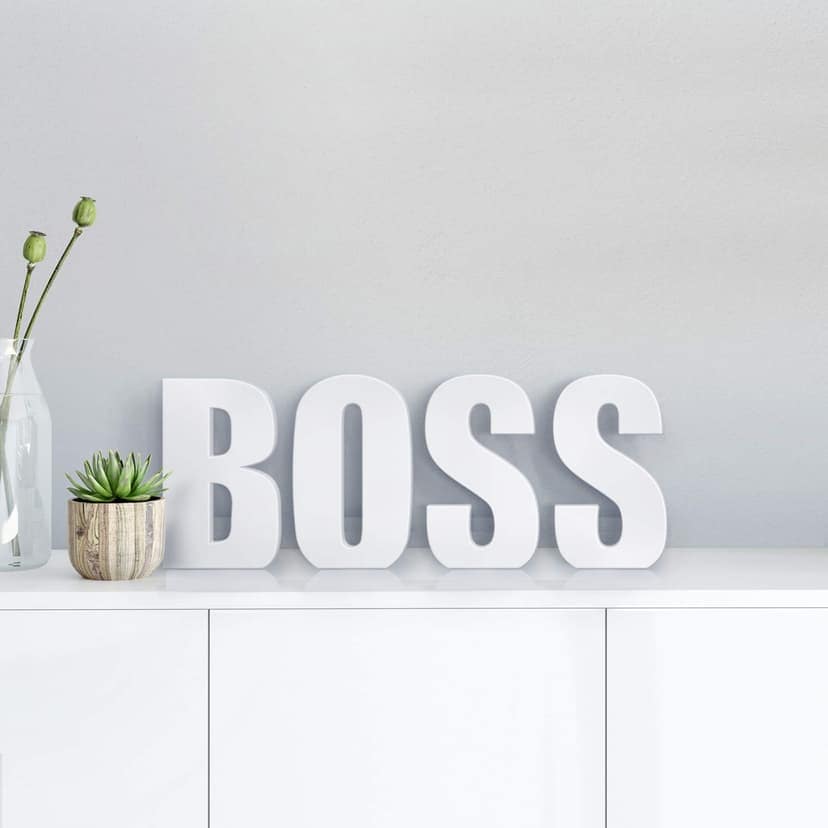 Dekorativa bokstäver 3D BOSS