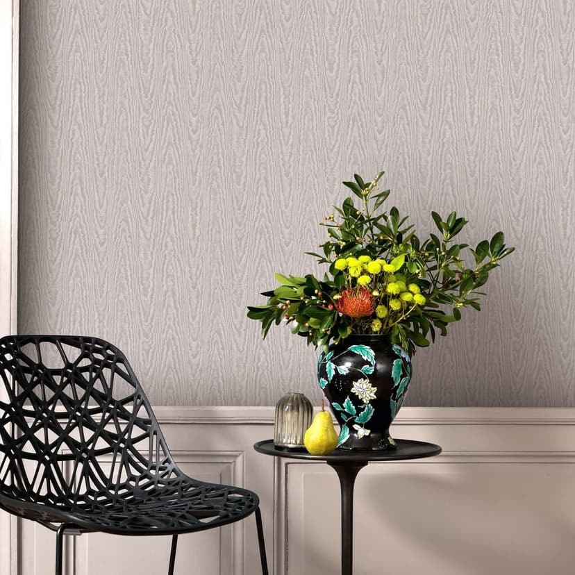 Ljus effekt tapet, non-woven tapet Erismann Versailles taupe, grädde