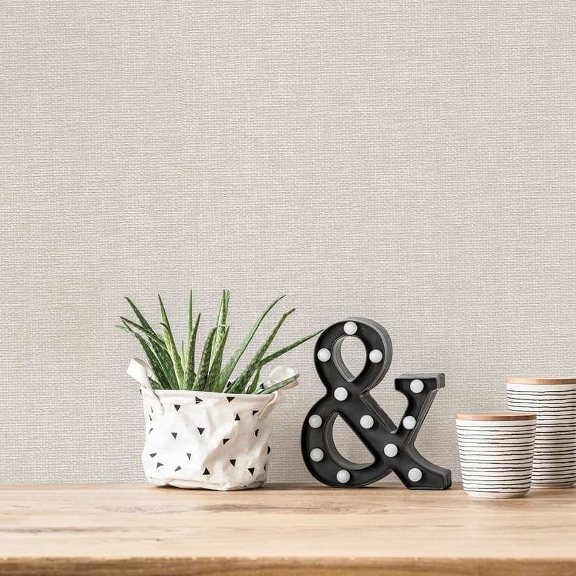 A.S. Création texturerad tapet för skal och stick #Hygge non-woven tapet grå